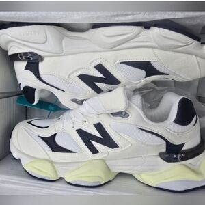 New Balance 9060 White Black Sneakers